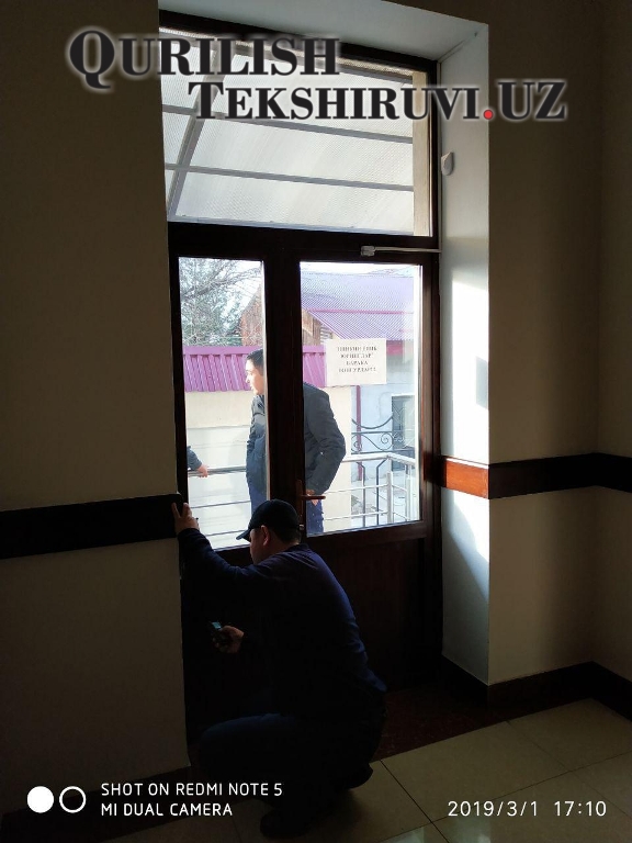 samarkaknd transport prokratura obmer 1 qurilish tekshiruvi курилиш текшируви  Ташкент