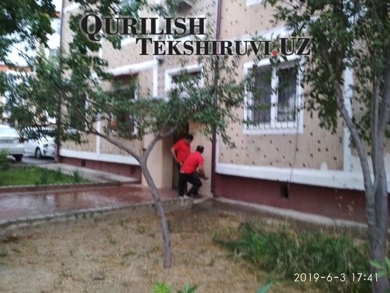 shajxon toxur tumani dom 178 qurilish tekshiruvi курилиш текшируви  узбекистан