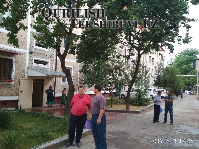 shajxon toxur tumani dom 184 qurilish tekshiruvi курилиш текшируви  basement