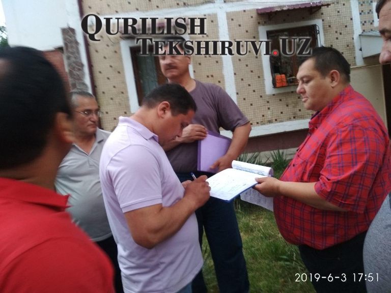 shajxon toxur tumani dom 47 qurilish tekshiruvi курилиш текшируви  по всем регионам