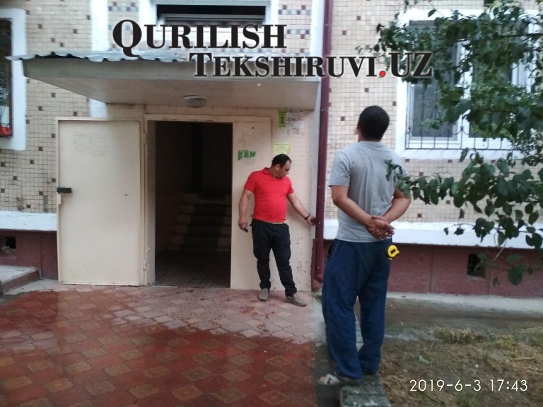 shajxon toxur tumani dom 52 qurilish tekshiruvi курилиш текшируви  basement